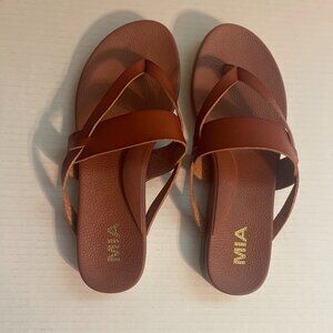 Mia Bonz Faux Leather Thongs